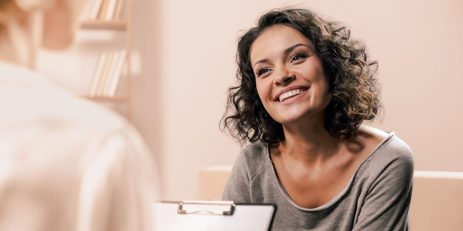 Woman receiving private gynaecology services at London Pregnancy Clinic.