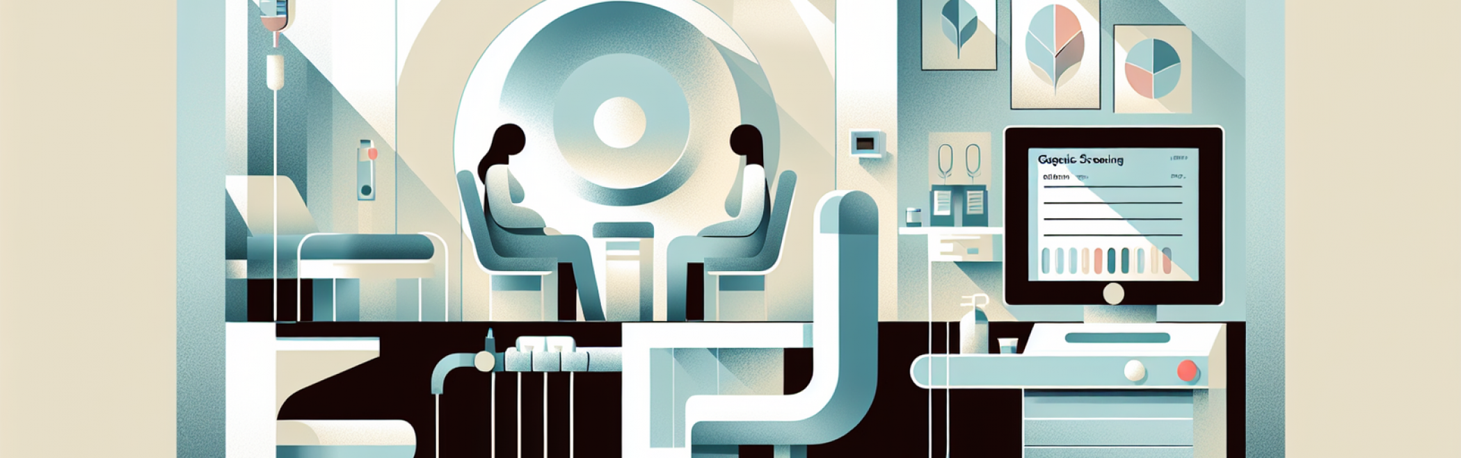 KNOVA NIPT test being performed at London Pregnancy Clinic showing advanced genetic screening technology